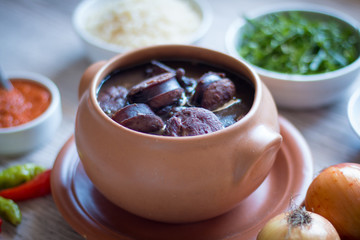 Feijoada, traditional Brazilian food