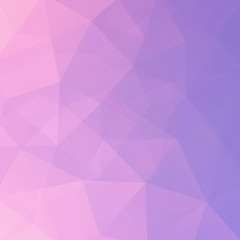 Abstract polygonal vector background. Pink geometric vector illustration. Creative design template.