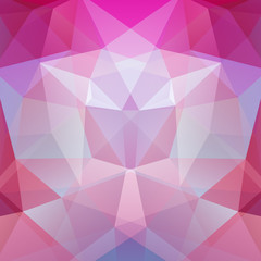 Obraz premium Abstract geometric style background. Vector illustration. Blue, pink colors.