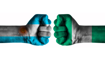 Argentinian vs nigeria