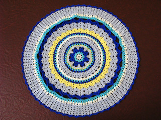 mandala doily