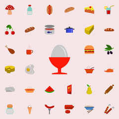 egg in cup icon. Resturant icons universal set for web and mobile