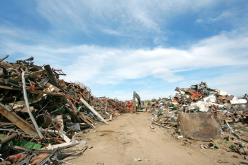 Scrap Metal Recycling Junk Yard