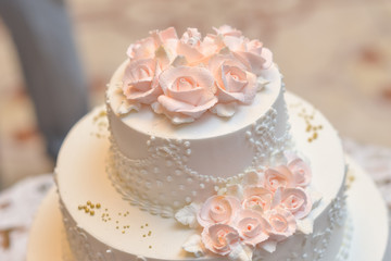 Wedding Cake - Wedding Cake, Flower, Cake, Sweet Food, Celebration Event