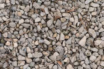 Grey pebble background