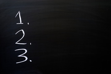 1 2 3 On Blackboard