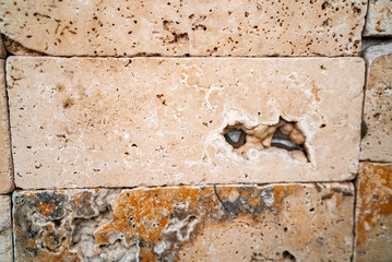 Old stone wall texture  wall pattern  old gunge brick background