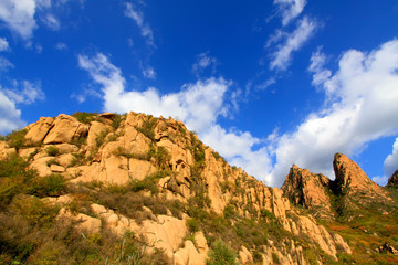 Fototapeta premium Mountain natural scenery