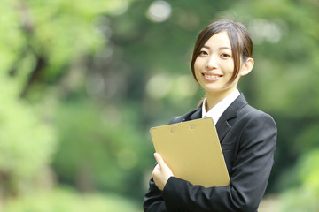 Fototapeta premium 女性社員イメージ