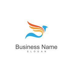 Simple Eagle Logo Design Template