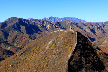 Great Wall of China architectural scenery