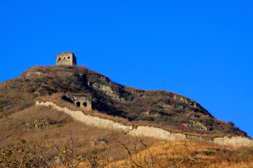 Great Wall of China architectural scenery