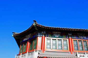 Antique building, Beijing, China