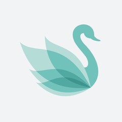 Swan Icon Logo