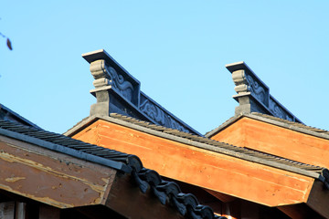 Fototapeta na wymiar China stilted building