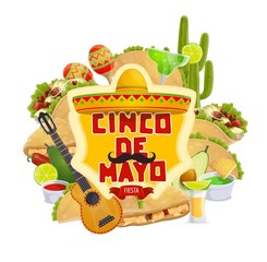 Cinco de Mayo fiesta, Mexican traditional holiday