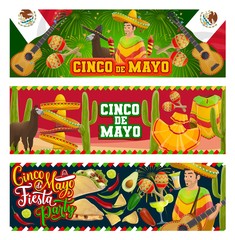 Cinco de Mayo Mexican party mariachi with guitar