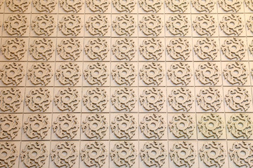 Interior wall texture