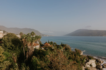 Fototapeta na wymiar Kotor bay seascape, Montenegro - Image.