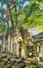 Beng Mealea or Bung Mealea temple. Siem Reap. Cambodia
