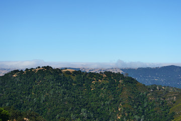 Mountain landscape in Mount Diablo State Park, Northern California, USA