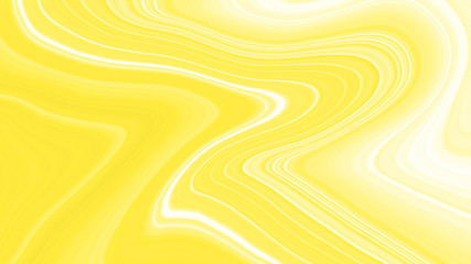 Texture 3d yellow with a marble pattern. Background for packing with a fashionable pattern of waves and strips, beautiful wallpaper in a modern style.