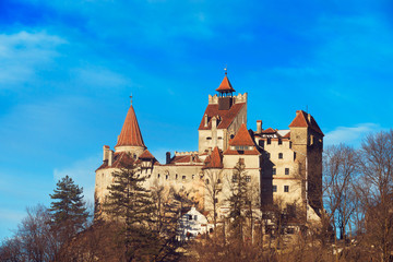 Fototapeta na wymiar Bran Castle, Transylvania, Romania