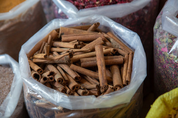 cake with chocolate and nuts