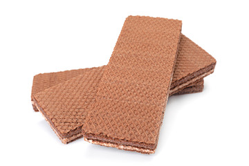 Brown wafer closeup