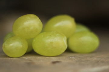 Berries of grape closeup