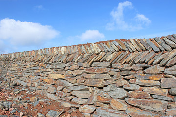 Dry Stone wall, Devon