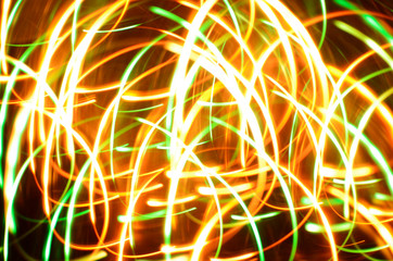 background in the form of light effects.