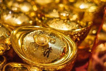Chinese symbol of gold and fortune