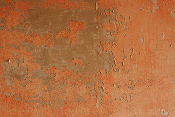 Ragged plaster wall texture