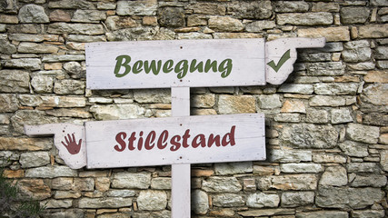 Schild 378 - Bewegung