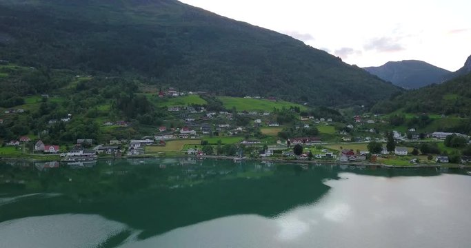 Noway - Coastal Village (drone)