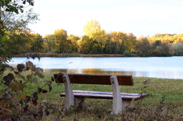 Fototapeta premium Le banc