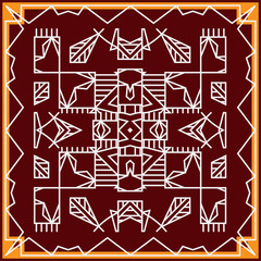 Folk, Tribal Design, Motif, Wall Painting