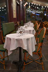 tables de restaurant
