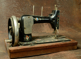 Old sewing machine