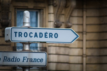 Obraz premium Kierunek Trocadero