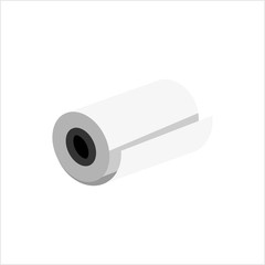 Roll Icon, Mat, Rug, Carpet Or Paper Roll Icon Of Anything