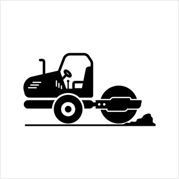 recommend clip art: Road Roller Icon, Construction Vehicle Icon