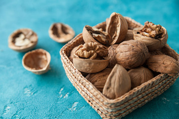 walnut, nuts, shells, nut kernels
