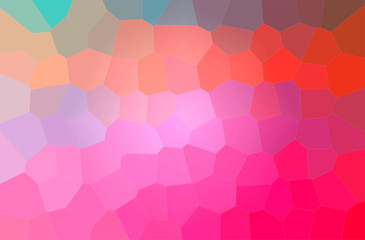 Abstract illustration of pink Big Hexagon background