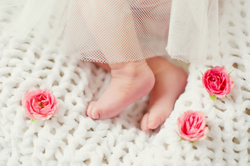 cute baby feet