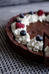 chocolate cheesecake