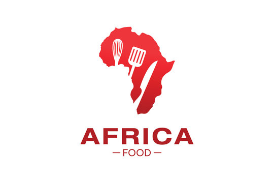 AFRICA FOOD LOGO DESIGN TEMPLATE