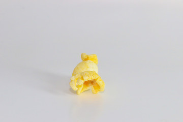 Popcorn Close up for white background