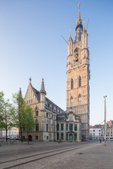 Fototapeta premium The Ghent belfry, Belgium.